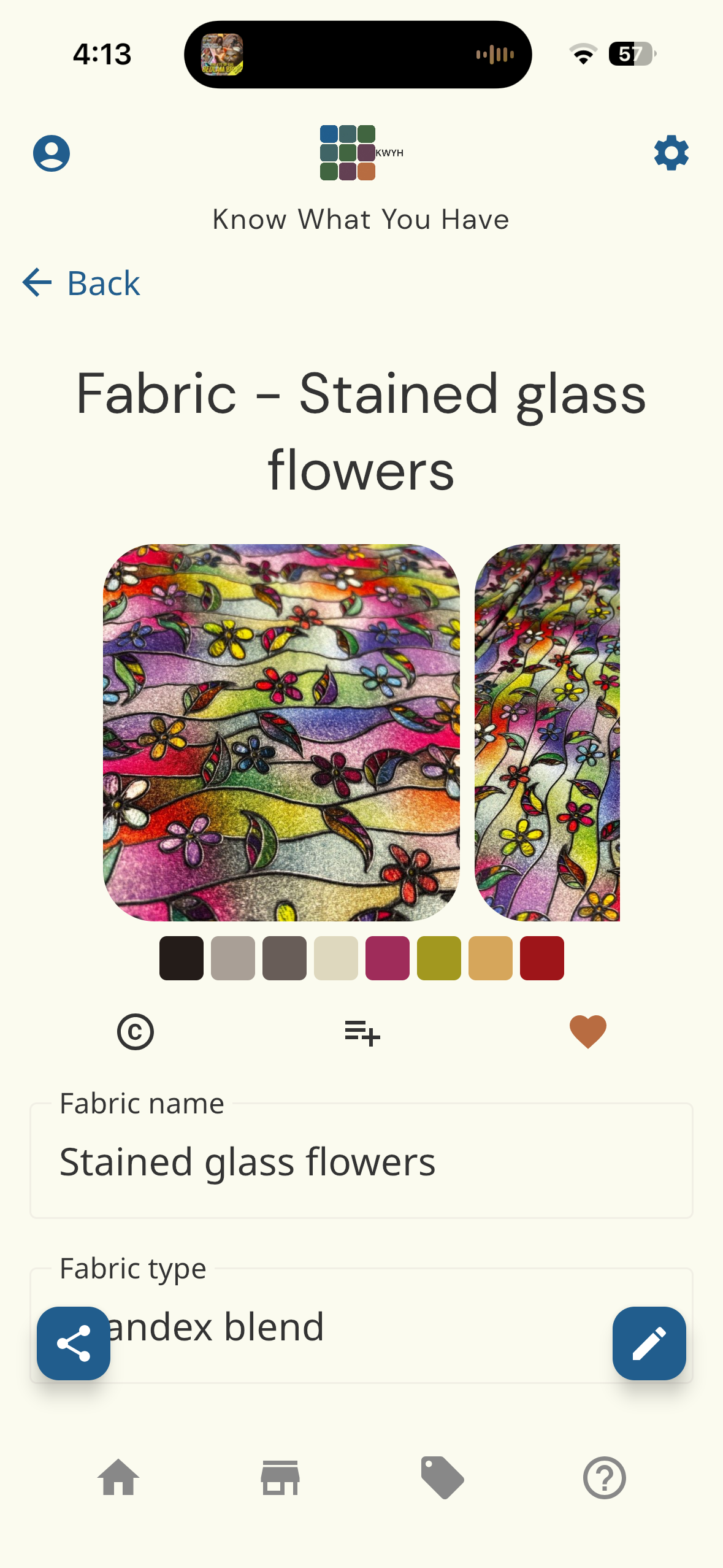 fabric screenshot