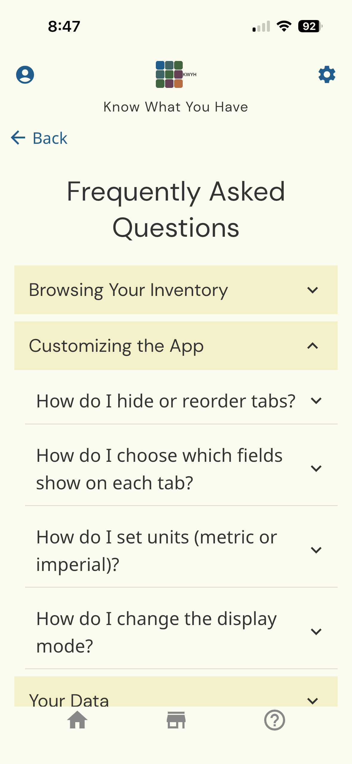 fabric screenshot