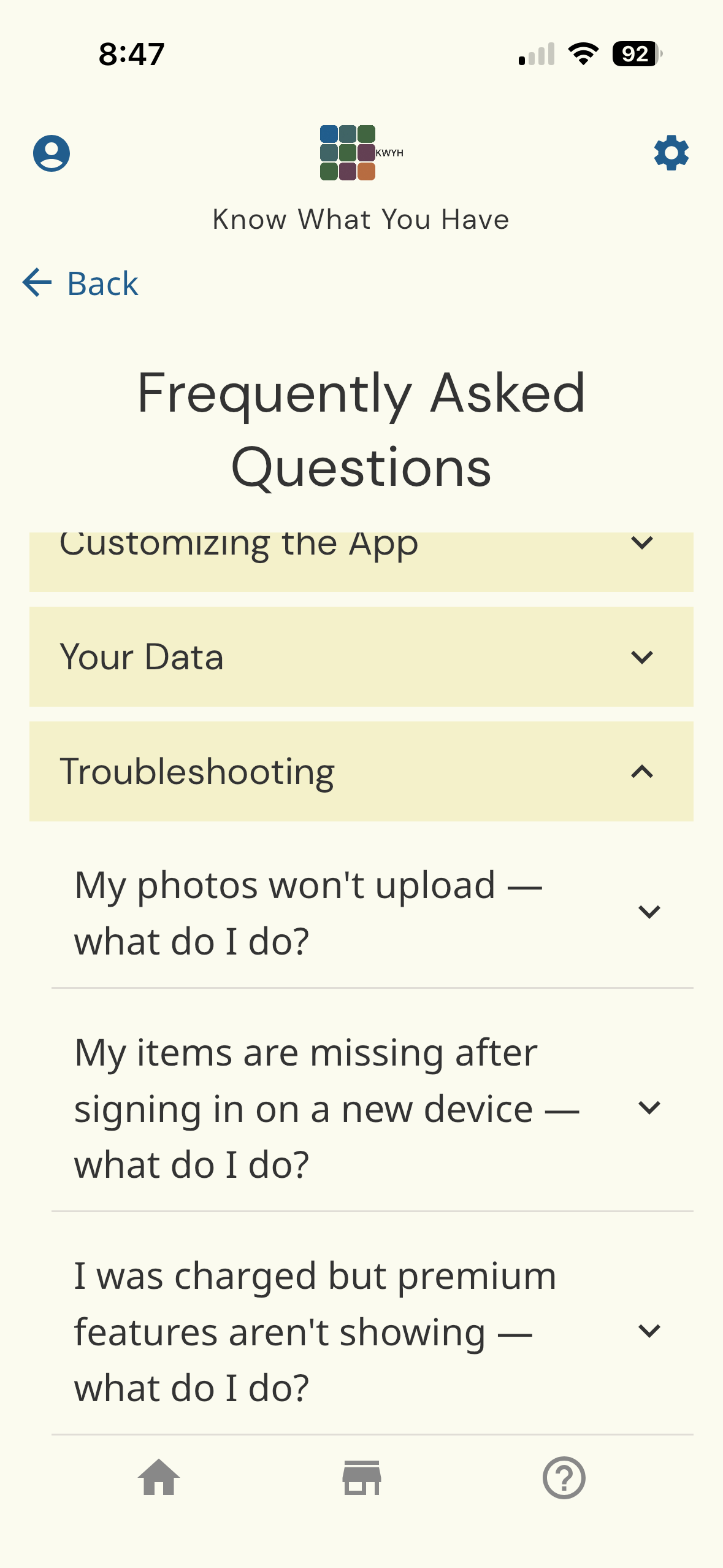 fabric screenshot